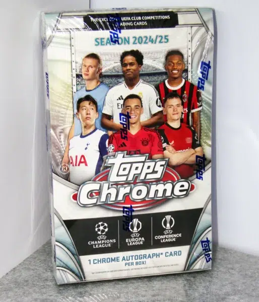 2024-25 Topps UEFA Club Competitions Hobby Box - stand