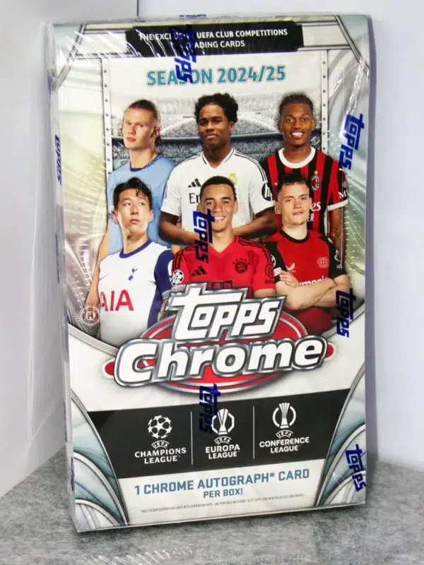 2024-25 Topps UEFA Club Competitions Hobby Box - stand
