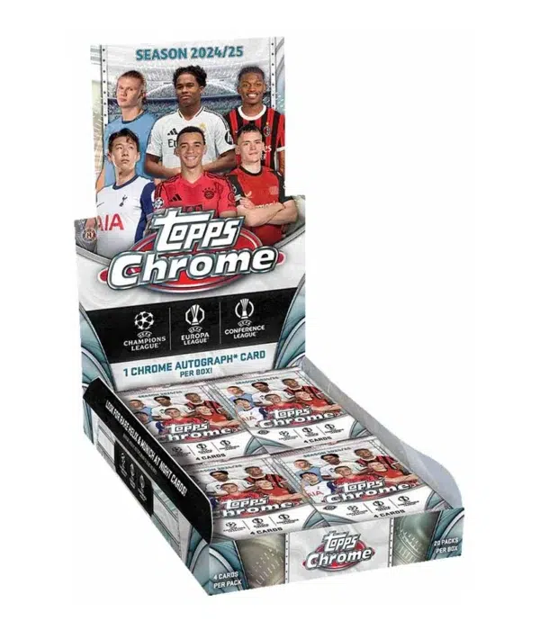 2024-25 Topps UEFA Club Competitions Hobby Box - supplier
