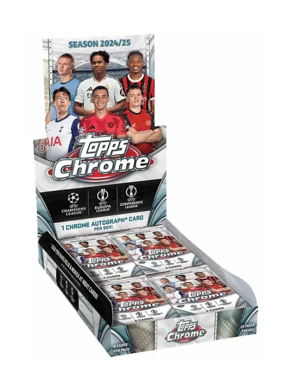 2024-25 Topps UEFA Club Competitions Hobby Box - supplier