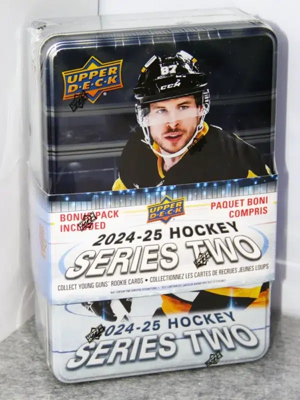2024-25 Upper Deck Hockey Series 2 Tin - stand