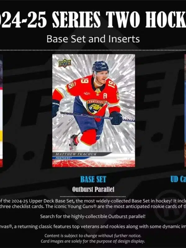 2024-25 Upper Deck Hockey Series 2 Tin - supplier2