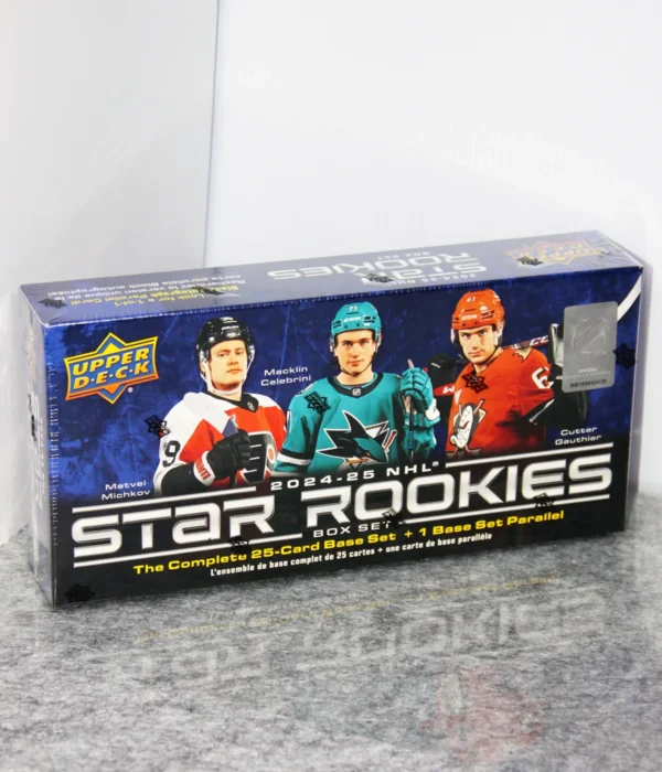 2024-25 Upper Deck NHL Star Rookies Box Set - stand