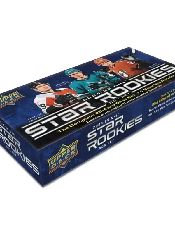 2024-25 Upper Deck NHL Star Rookies Box Set - supplier