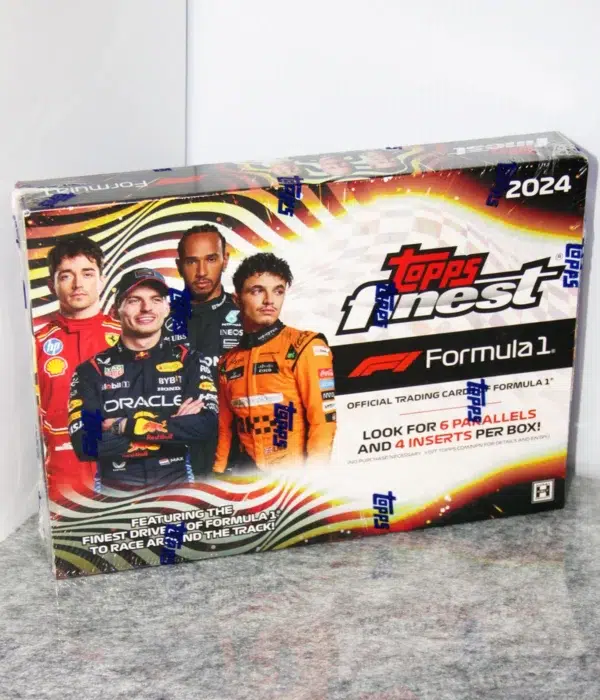 2024 Topps Finest Formula 1 Racing F1 Hobby Box - stand