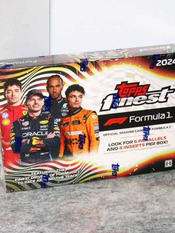 2024 Topps Finest Formula 1 Racing F1 Hobby Box - stand