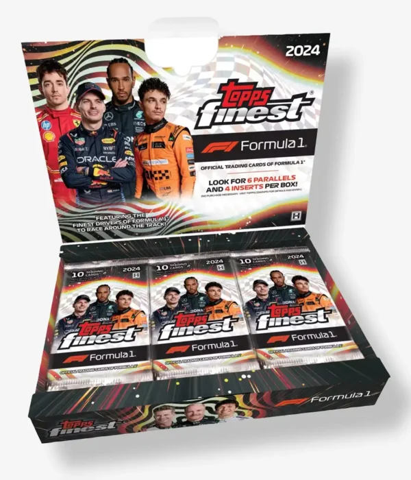 2024 Topps Finest Formula 1 Racing F1 Hobby Box - supplier