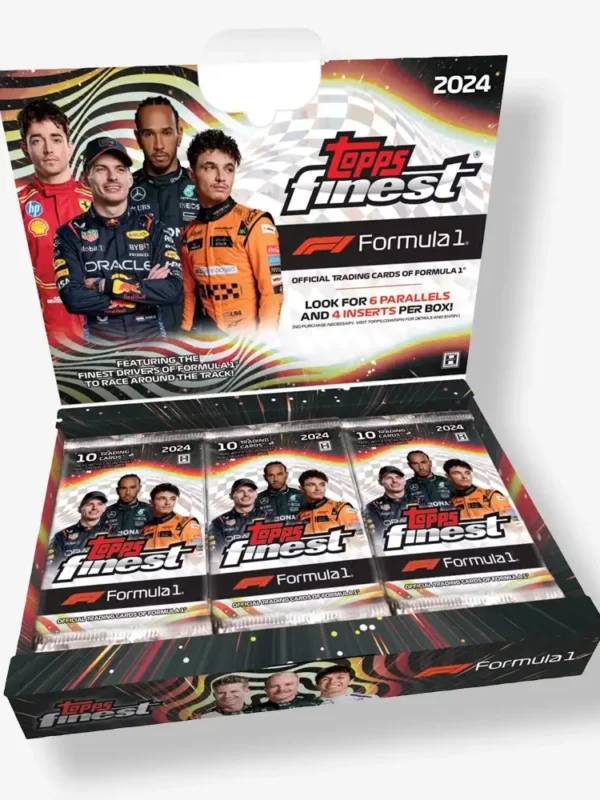 2024 Topps Finest Formula 1 Racing F1 Hobby Box - supplier
