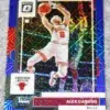 2022-23 Alex Caruso #54 Panini Donruss Optic Choice Blue Mojo Prizm SN#18 - front