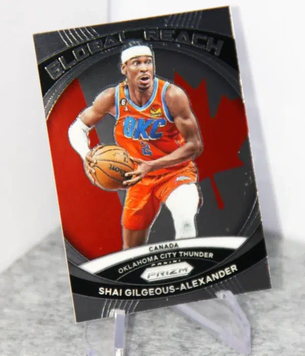 2023-24 Shai Gilgeous-Alexander #6 Panini Prizm Global Reach Canada - stand