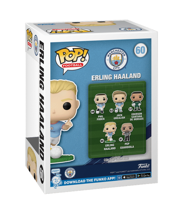 Funko POP! Erling Haaland #60 Premier League Football Manchester City - back