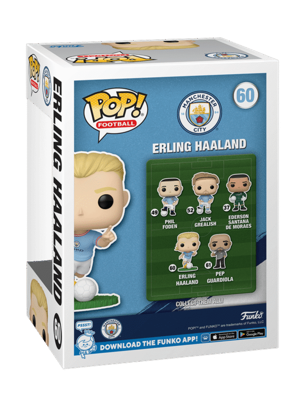 Funko POP! Erling Haaland #60 Premier League Football Manchester City - back