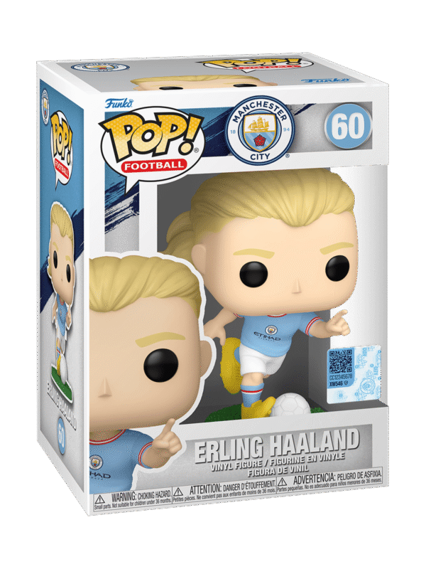 Funko POP! Erling Haaland #60 Premier League Football Manchester City - front