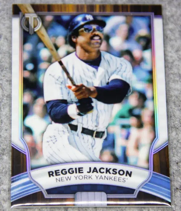 2022 Reggie Jackson #52 Topps Tribute - front