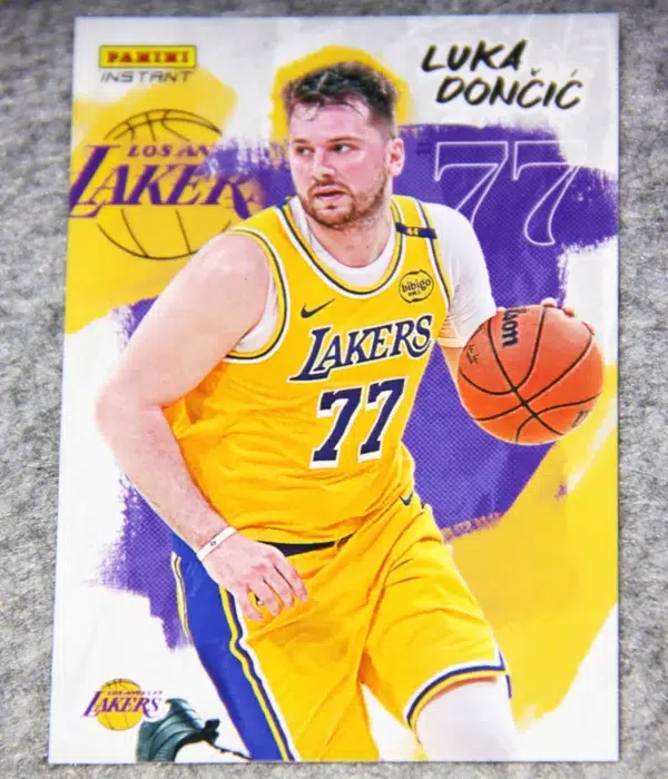 2024-25 Luka Doncic #LD-LAL Panini Instant Lakers Debut - front