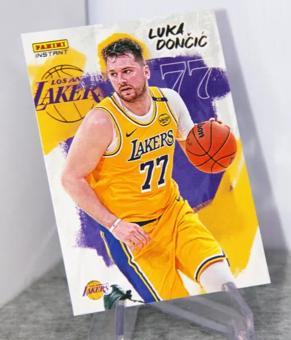 2024-25 Luka Doncic #LD-LAL Panini Instant Lakers Debut - stand