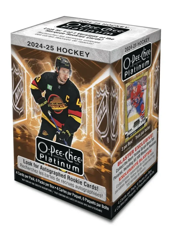 2024-25 Upper Deck O-Pee-Chee Platinum Hockey NHL Blaster Box - supplier