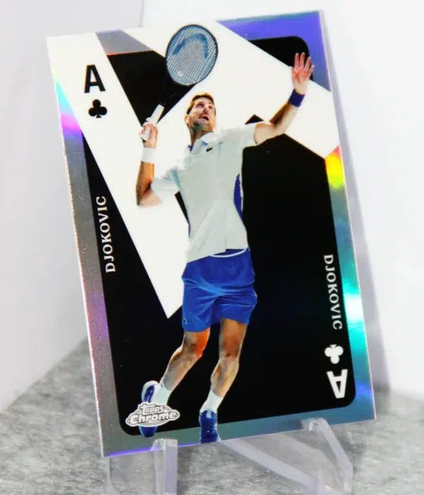 2024 Novak Djokovic #CAS-ND Topps Chrome Tennis Aces - stand