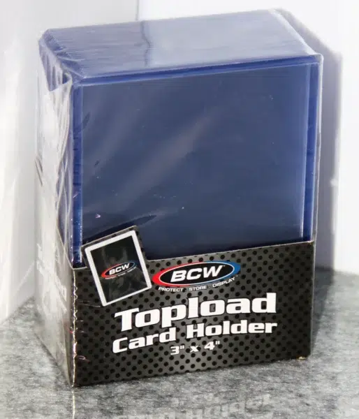 BCW Topload Card Holders 3 x 4 20pt - stand