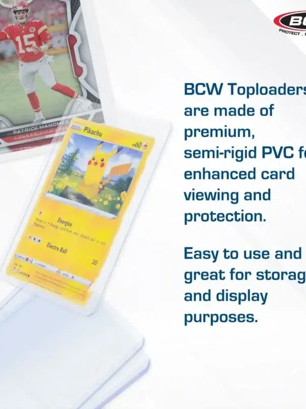 BCW Topload Card Holders 3 x 4 20pt - supplier3