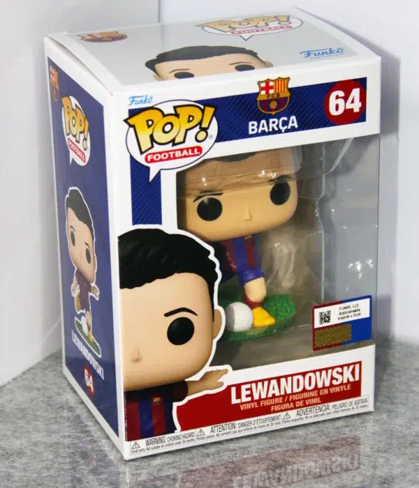 Funko POP! Robert Lewandowski #64 Premier League Voetbal FC Barcelona - tribune