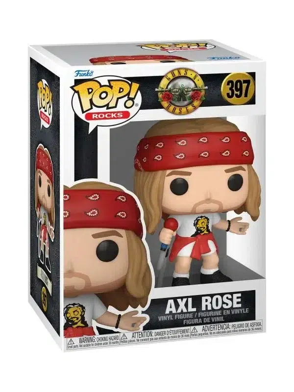 Funko POP! Rocks Axl Rose #397 Guns N' Roses - box