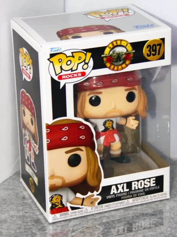 Funko POP! Rocks Axl Rose #397 Guns N' Roses - stand