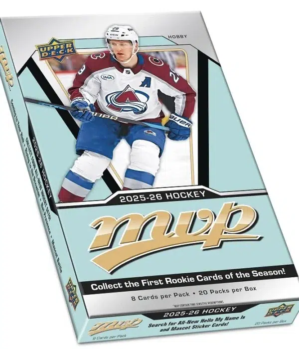 2025-26 Upper Deck MVP Hockey NHL Hobby Box - supplier
