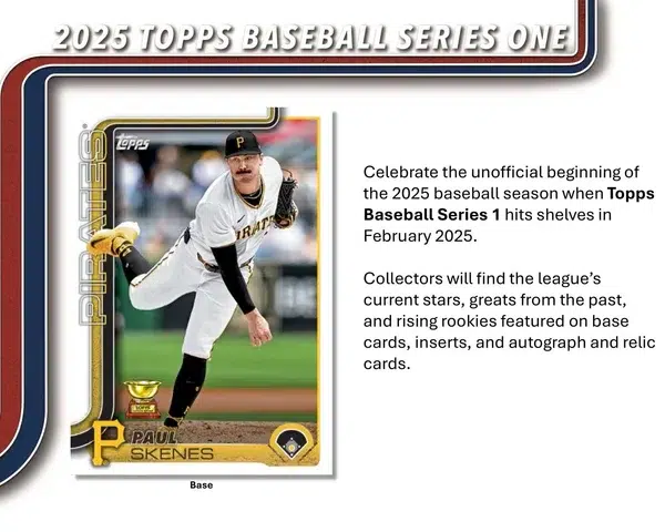 2025 Topps Series 1 Baseball MLB Value Box - supplier2