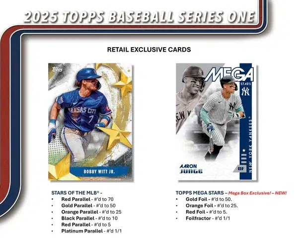 2025 Topps Series 1 Baseball MLB Value Box - supplier5