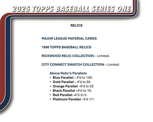 2025 Topps Series 1 Baseball MLB Value Box - supplier9