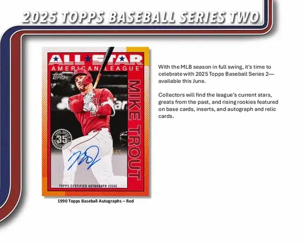 2025 Topps Series 2 Baseball MLB Value Box - supplier2