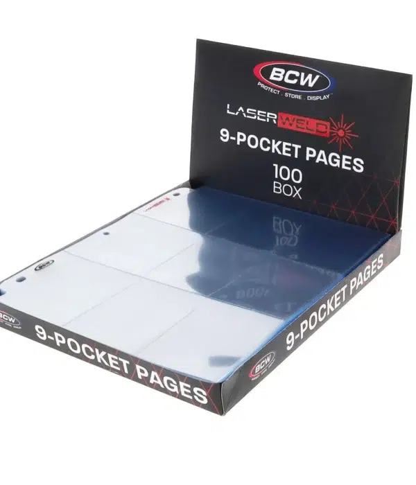 BCW 9-Pocket Page LaserWeld® 100ct