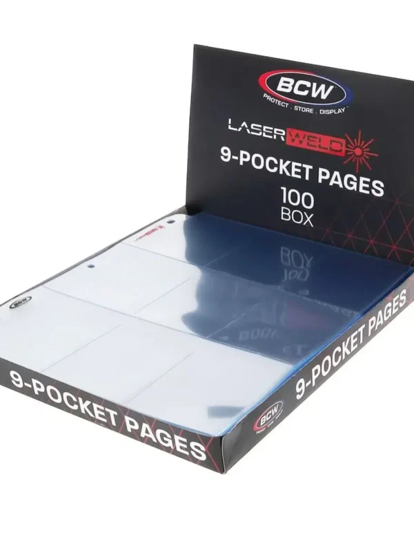 BCW 9-Pocket Page LaserWeld® 100ct