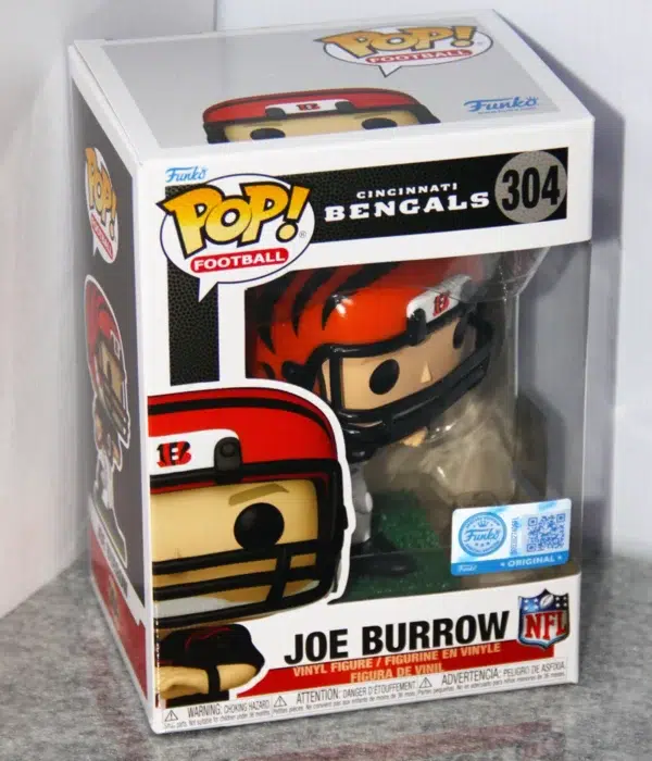 Funko POP! Joe Burrow #304 NFL Football Cincinnati Bengals - stand