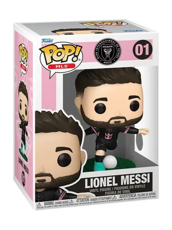 Funko POP! Lionel Messi #01 MLS Football Inter Miami - box