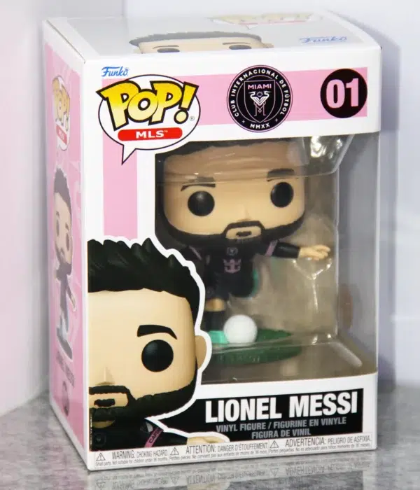 Funko POP! Lionel Messi #01 MLS Football Inter Miami - stand