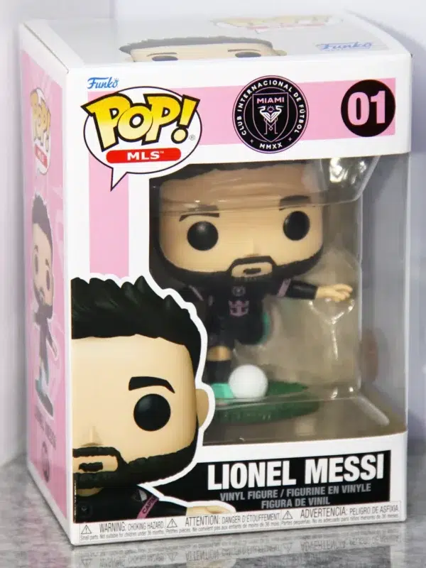 Funko POP! Lionel Messi #01 MLS Football Inter Miami - stand