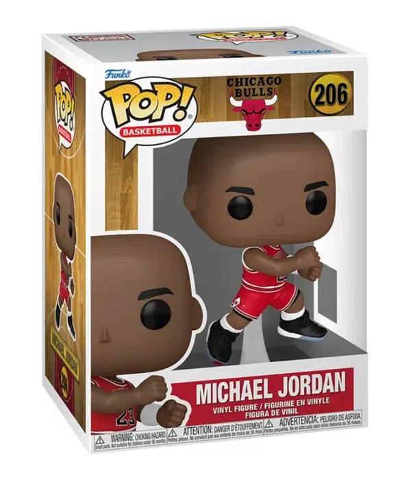 Funko POP! Michael Jordan #206 NBA Basketball The Shot Chicago Bulls - box