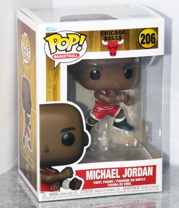 Funko POP! Michael Jordan #206 NBA Basketball The Shot Chicago Bulls - stand