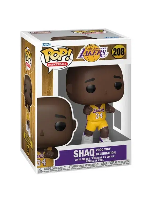 Funko POP! Shaquille O'Neal #208 NBA Basketball Los Angeles Lakers - box
