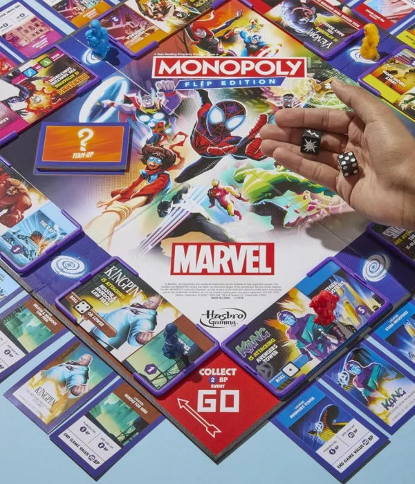 Monopoly Marvel Flip Edition Board Game - English Version - detail2