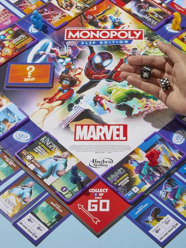 Monopoly Marvel Flip Edition Board Game - English Version - detail2