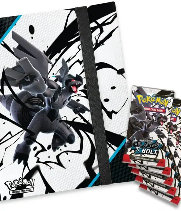 Pokemon TCG Scarlet & Violet White Flare and Black Bolt - Binder Collection - contents