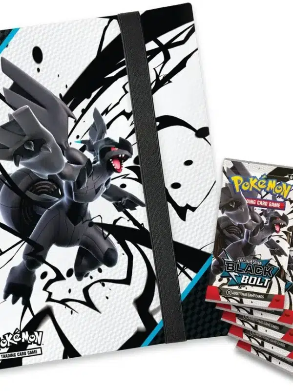 Pokemon TCG Scarlet & Violet White Flare and Black Bolt - Binder Collection - contents