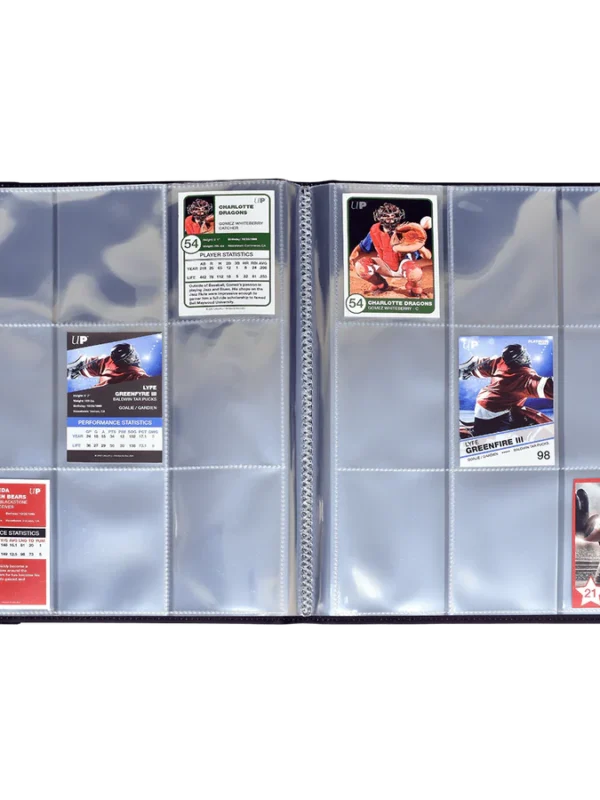 Ultra PRO 9-Pocket Window Premium Pro-Binder - open