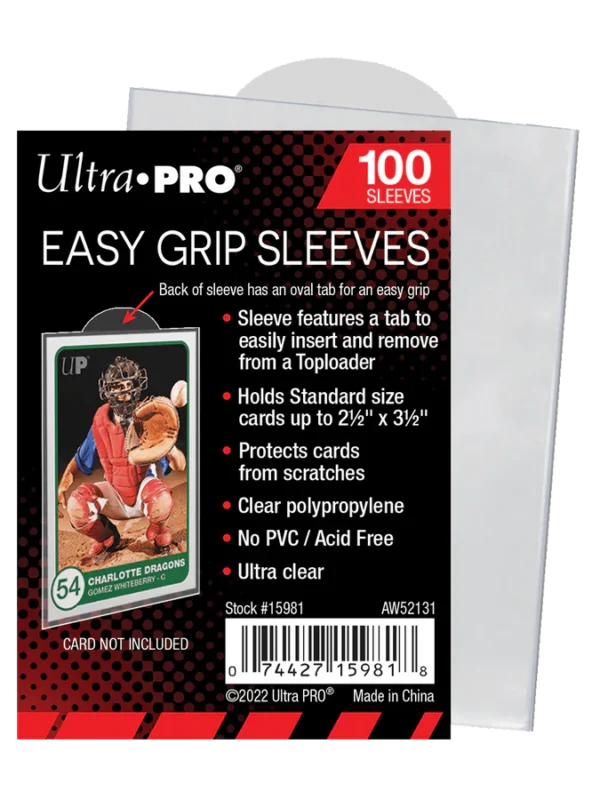 Ultra PRO Easy Grip Card Sleeves - supplier