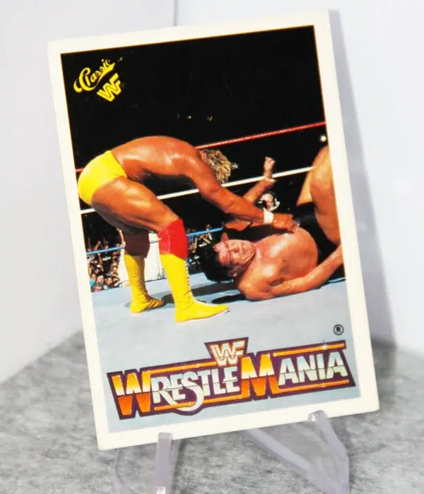 1990 Hulk Hogan #27 Score Board Hulkster vs The Giant Wrestle Mania III