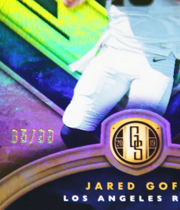 2019 Jared Goff #46 Panini Gold Standard Football /99
