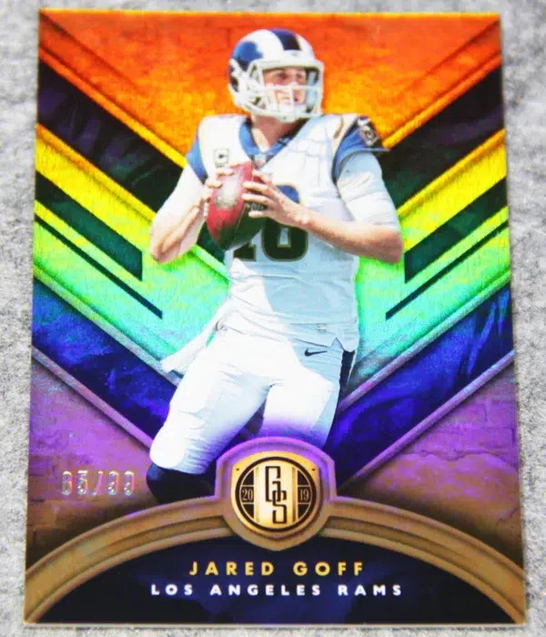 2019 Jared Goff #46 Panini Gold Standard Football /99